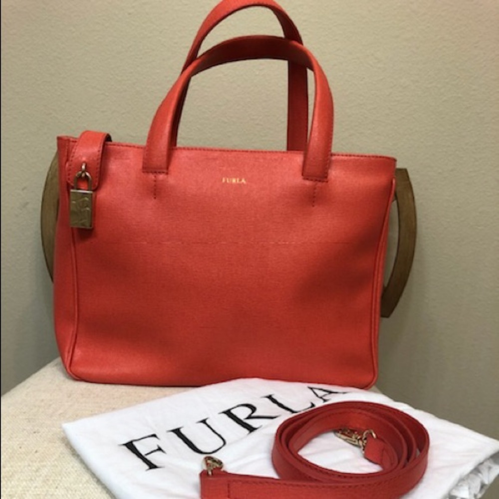 Furla Tote Leather Bag